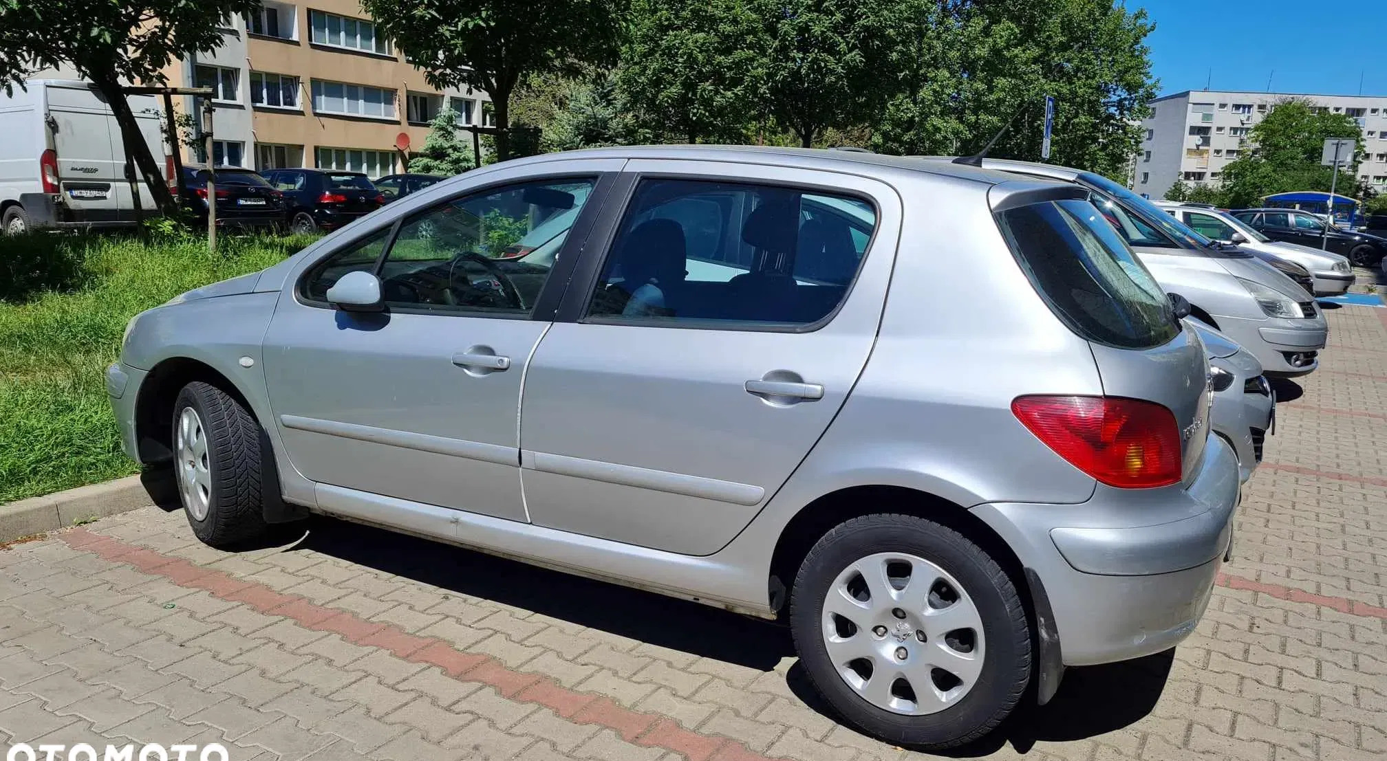 samochody osobowe Peugeot 307 cena 6500 przebieg: 174000, rok produkcji 2005 z Wrocław